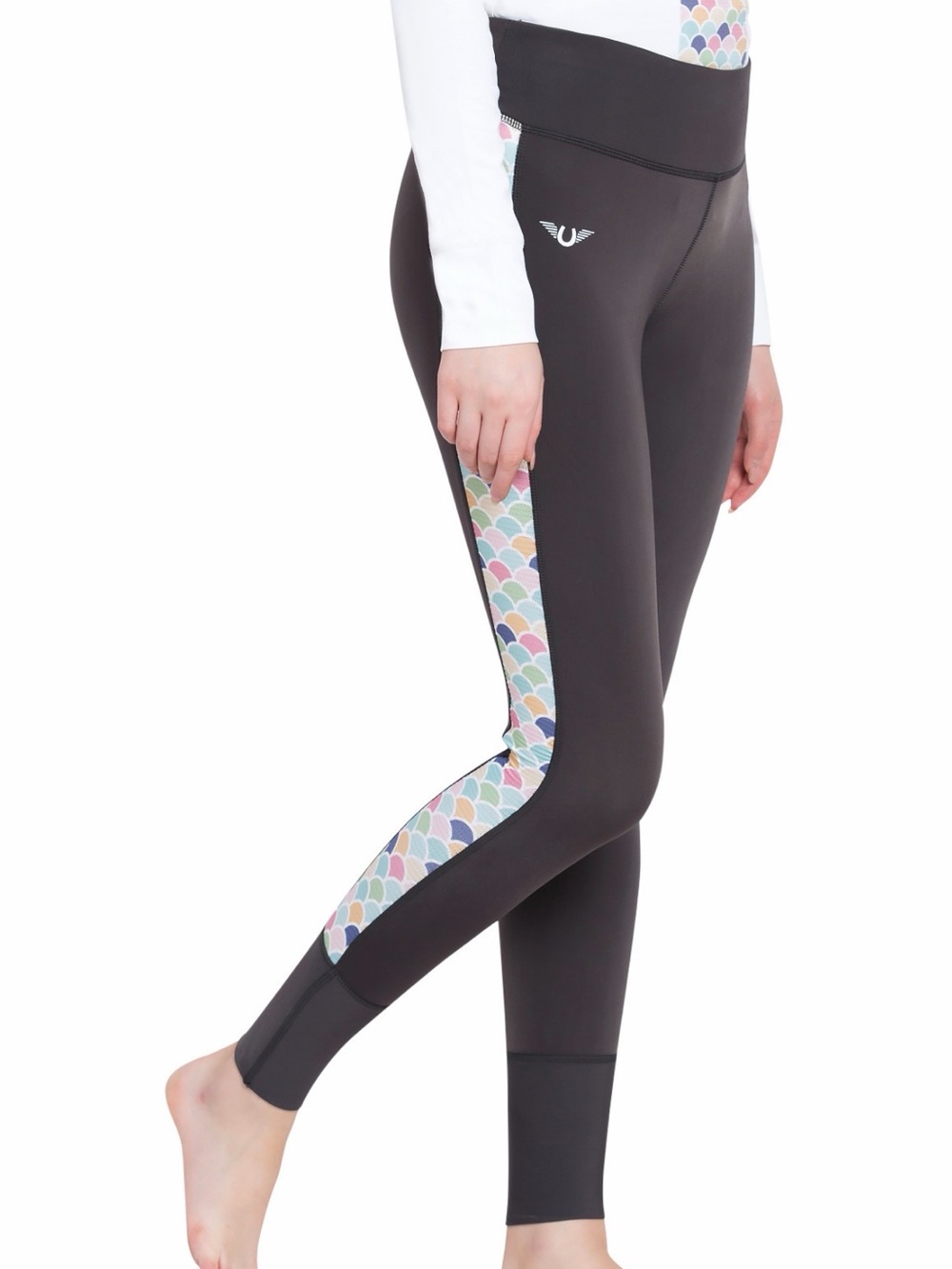 Tuff Rider NWT Iris Equicool Equestrian Black Athletic Riding Leggings Size XL